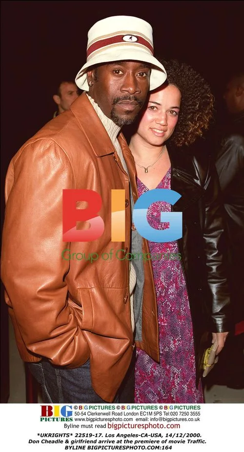 Don Cheadle & girlfriend at Traffic premiere