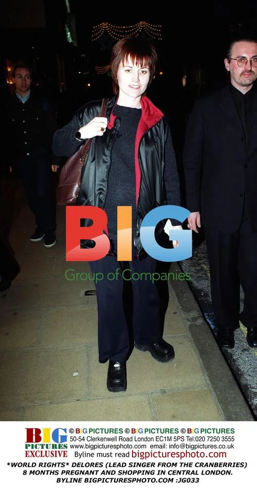 Delores of The Cranberries Pregnant Shopping in London