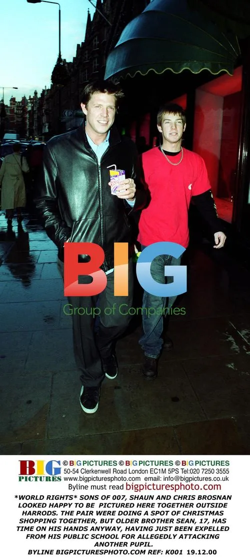 Brosnan Brothers at Harrods