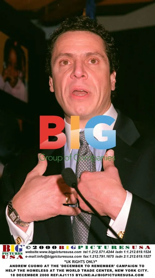 Andrew Cuomo at 'December to Remember' Campaign
