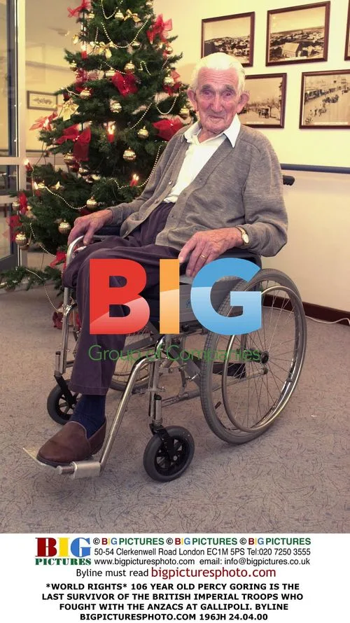 106-Year-Old WWII Veteran Percy Goring