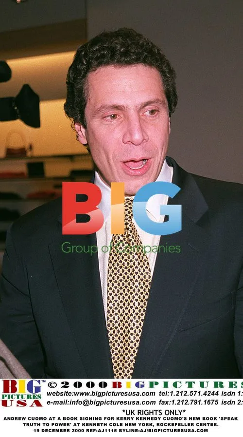 Andrew Cuomo at Kerry Kennedy Cuomo Book Signing