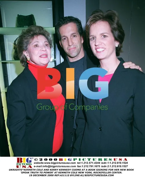 Kenneth Cole and Kerry Kennedy Cuomo at book signing