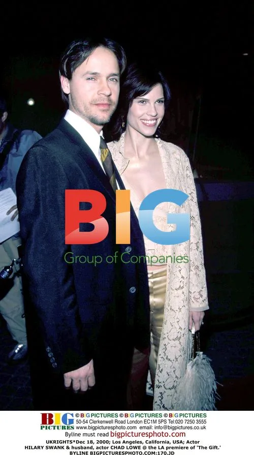 Hilary Swank and Chad Lowe at 'The Gift' premiere