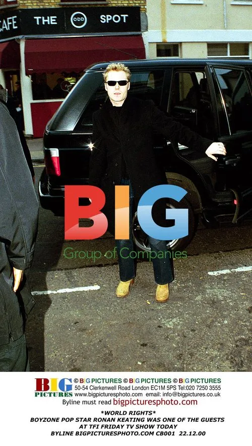 Ronan Keating at TFI Friday TV Show