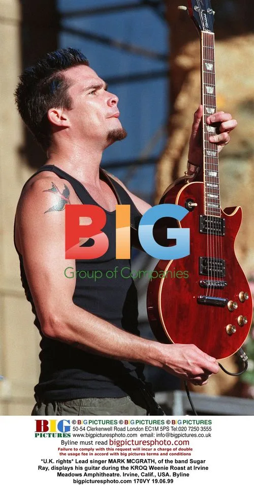 Mark McGrath of Sugar Ray at KROQ Weenie Roast