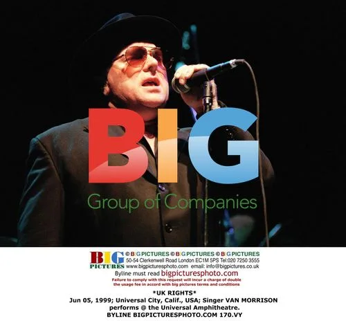 Van Morrison Performs at Universal Amphitheatre
