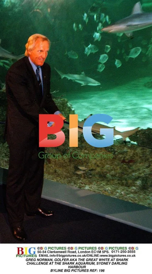 Greg Norman at Shark Challenge in Sydney