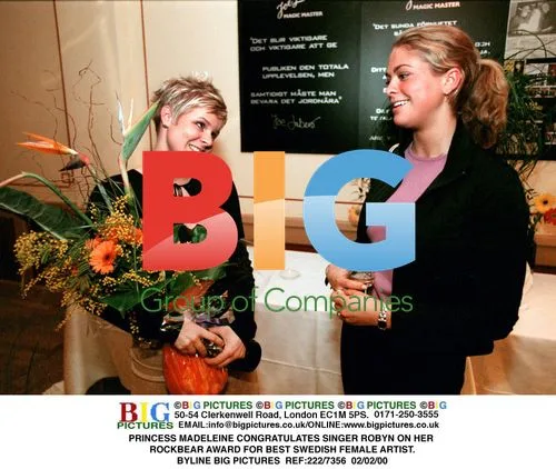 PRINCESS MADELEINE CONGRATULATES ROBYN