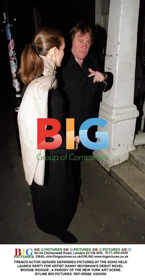 Gerard Depardieu at 'Boogie Woogie' launch party