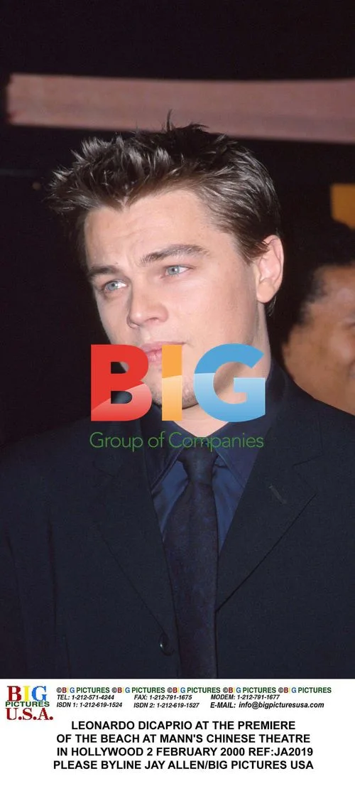 LEONARDO DICAPRIO at BEACH PREMIERE