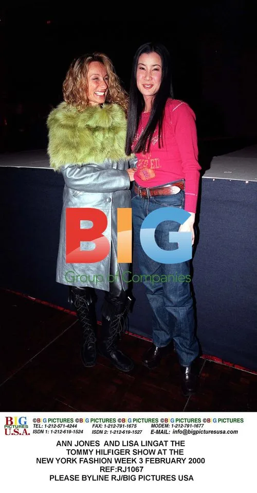 Ann Jones and Lisa Ling at Tommy Hilger Show