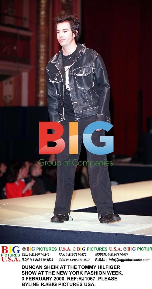 Duncan Sheik at Tommy Hilfiger Show