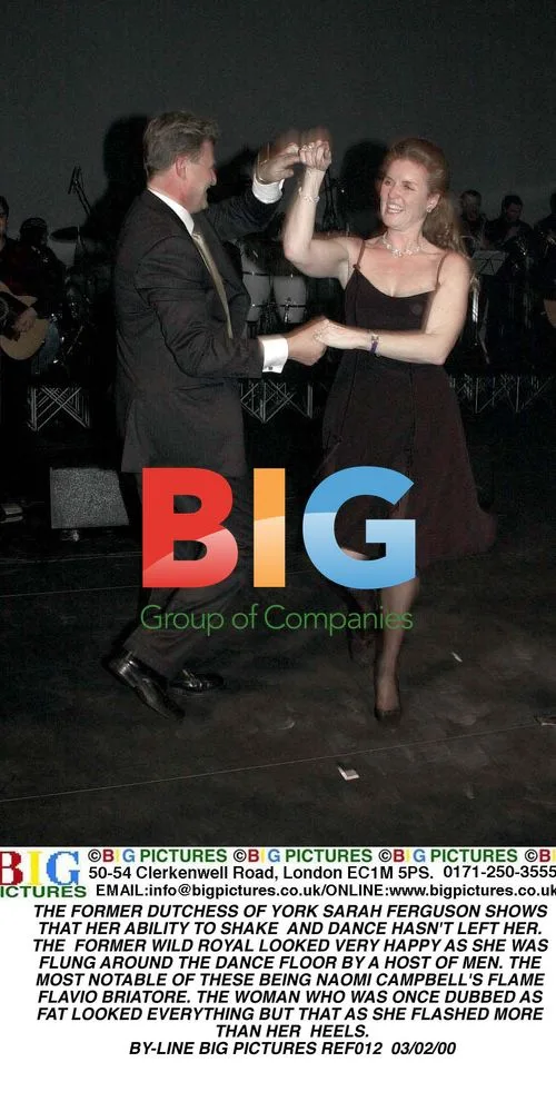 Sarah Ferguson Dances with Flavio Briatore