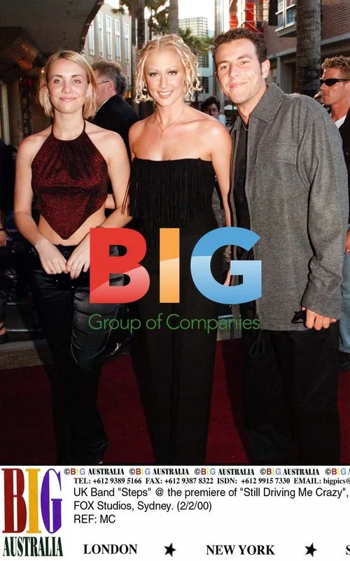 STEPS Pictured at 'Still Driving Me Crazy' Premiere
