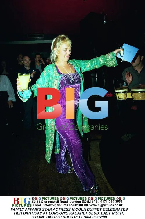 NICOLA DUFFET CELEBRATES BIRTHDAY AT KABARET CLUB