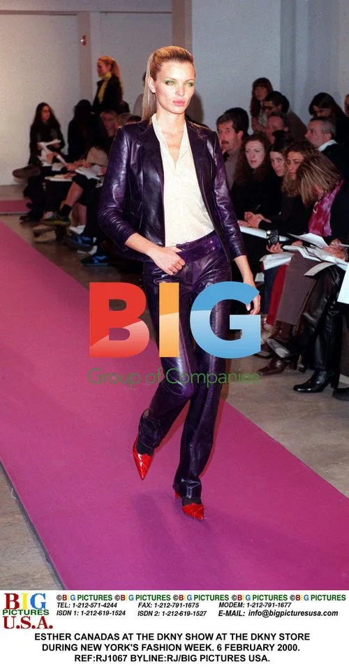 Esther Canadas at DKNY Show