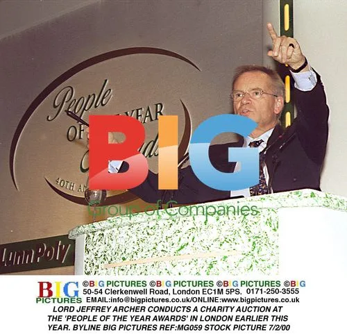 LORD JEFFREY ARCHER at People of the Year Awards