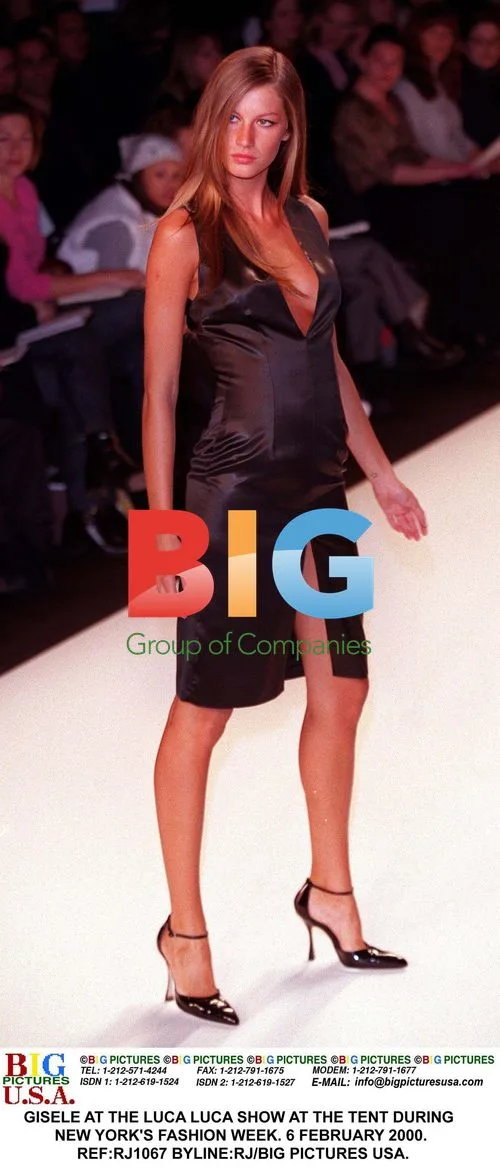 Gisele at Luca Luca Show