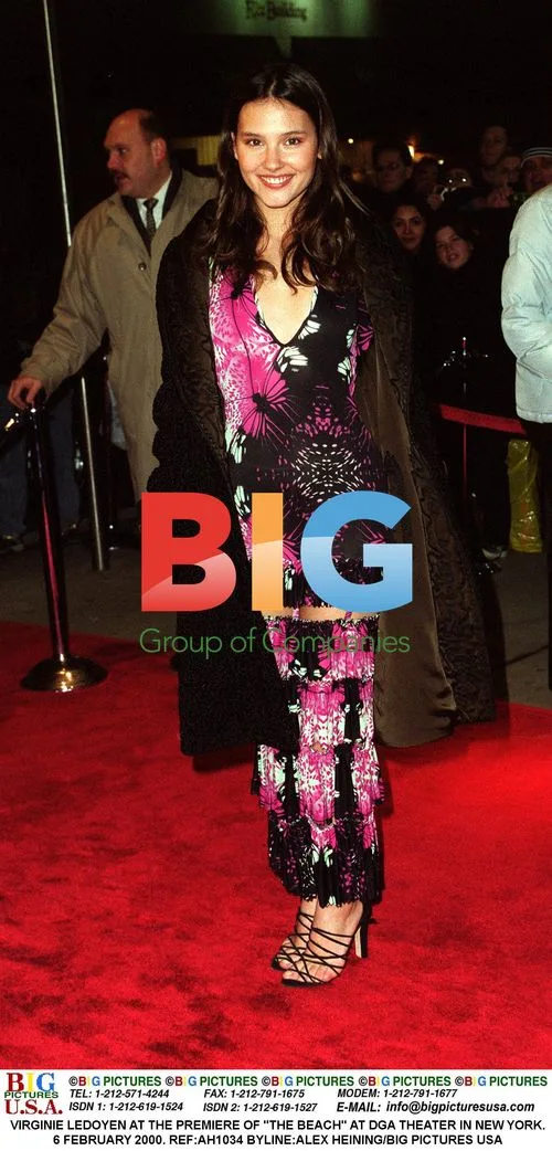 Virginie Ledoyen at "The Beach" Premiere