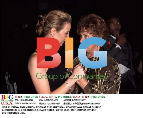 Lisa Kudrow and Marion Ross at American Comedy Awards