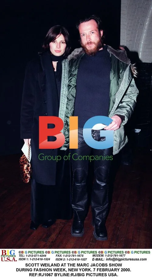Scott Weiland at the Marc Jacobs show