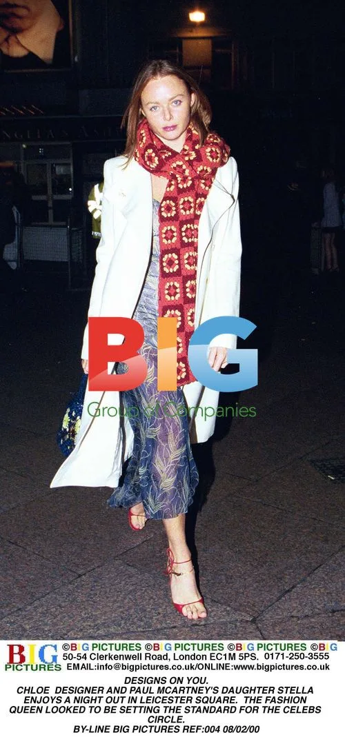Stella McCartney Enjoys Night Out in Leicester Square