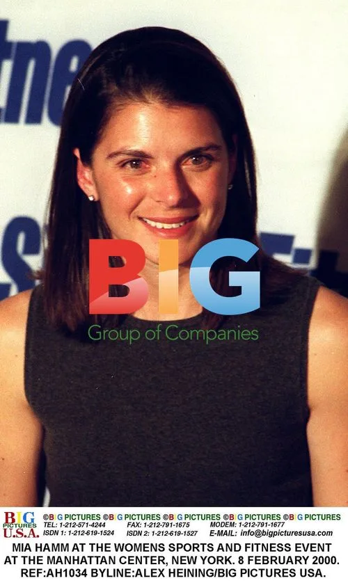Mia Hamm at Women's Sports Event
