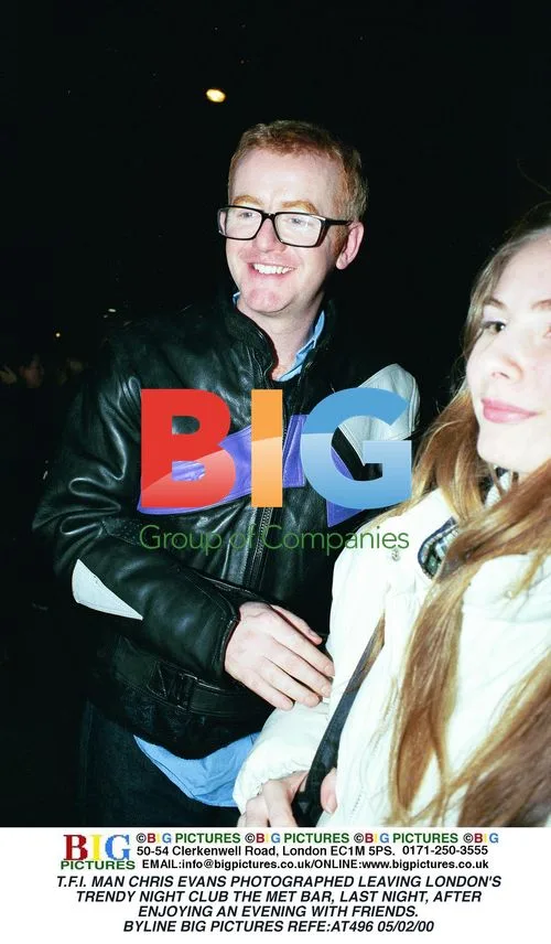 Chris Evans Spotted Leaving London's Met Bar