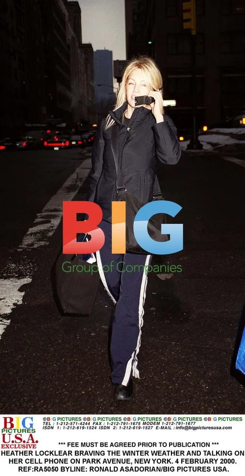 HEATHER LOCKLEAR on Park Avenue, NYC