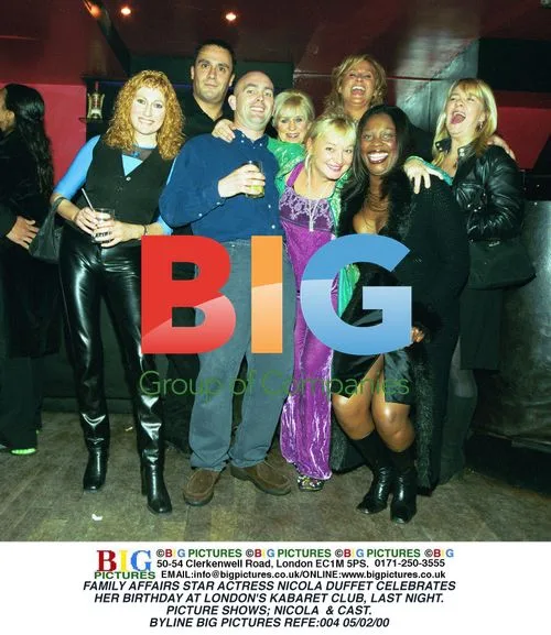 NICOLA DUFFET CELEBRATES BIRTHDAY AT KABARET CLUB