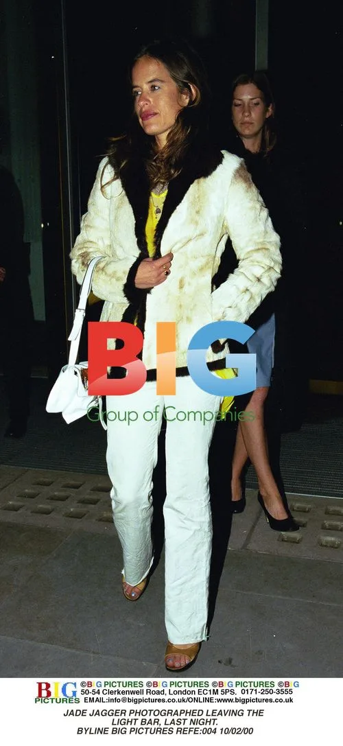 JADE JAGGER LEAVING LIGHT BAR