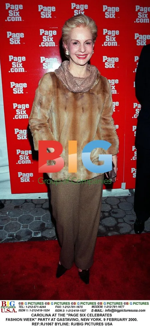Carolina at Page Six Fashion Week Party