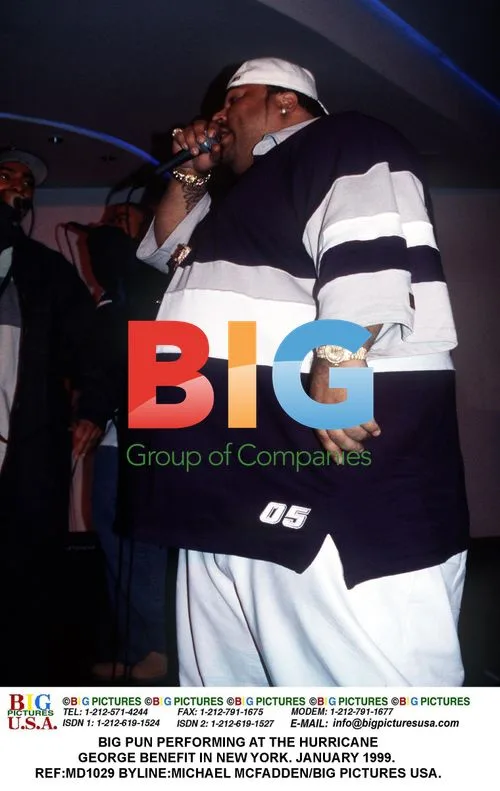 Big Pun Performing at Hurricane George Benefit