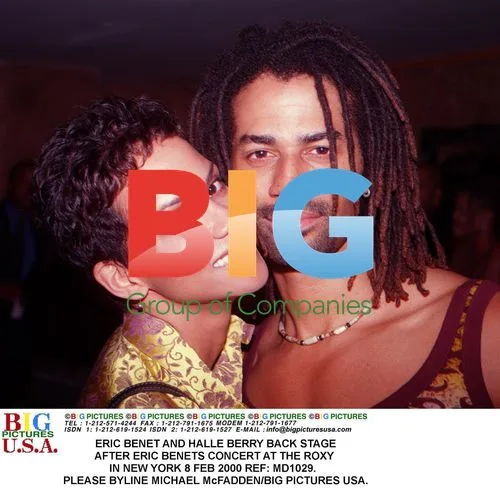 Halle Berry and Eric Benet at Concert