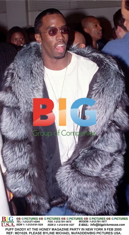 Puff Daddy at Honey Mag Party