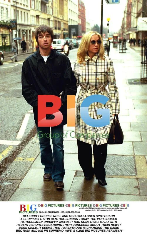 Noel and Meg Gallagher Spotted Shopping