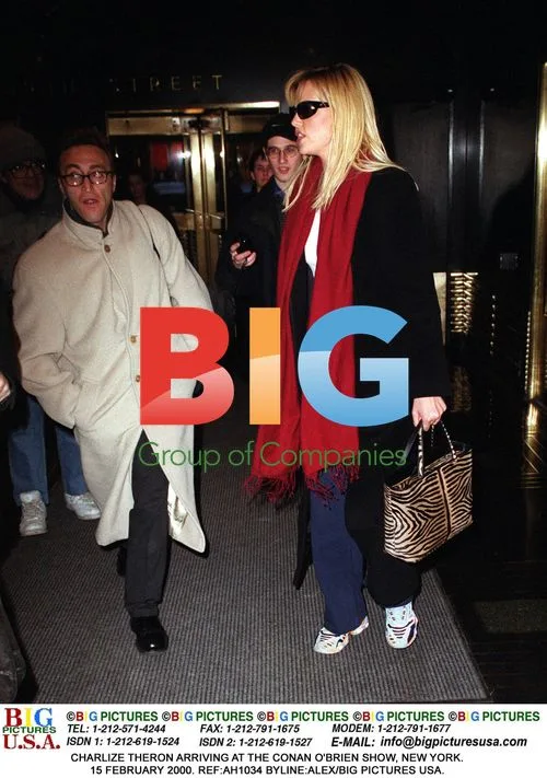 Charlize Theron at Conan O'Brien Show