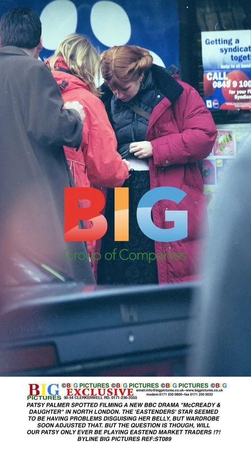 Patsy Palmer Filming 'McCready & Daughter'