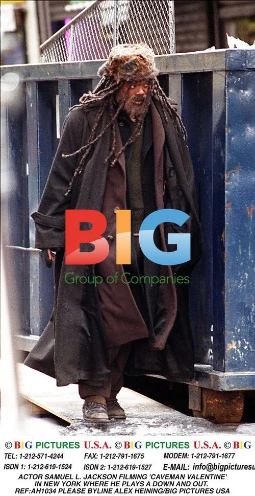Samuel L. Jackson Filming 'Caveman Valentine'
