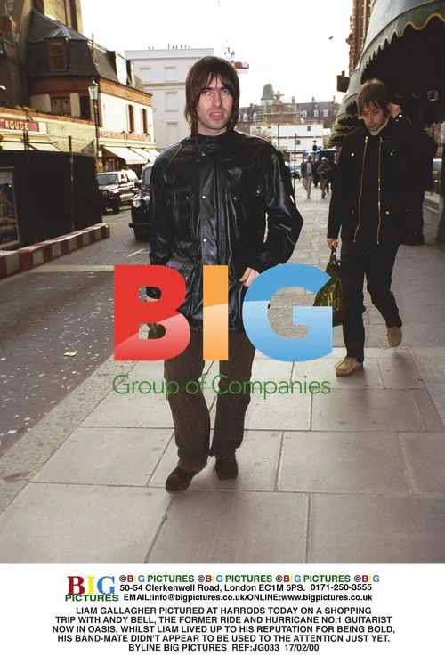 Liam Gallagher and Andy Bell Spotted Shopping at Harrods