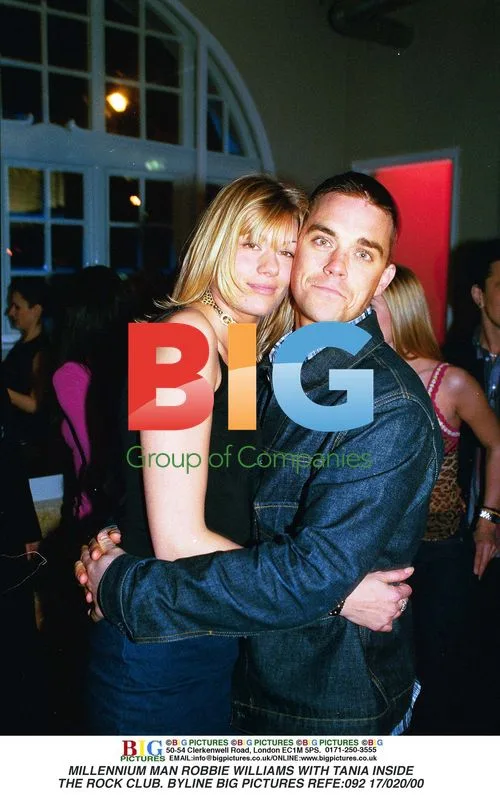 Robbie Williams at Rock Club Launch