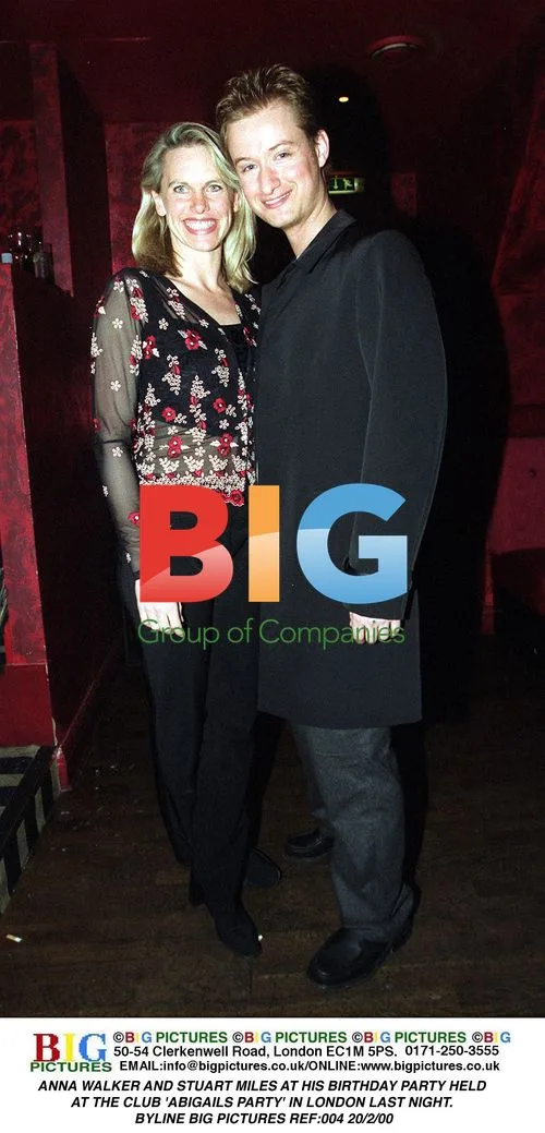 Anna Walker and Stuart Miles at Birthday Party