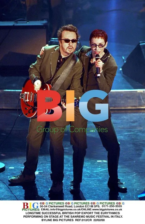 The Eurythmics at Sanremo Music Festival