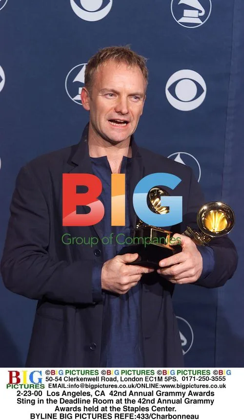 Sting at 42nd Annual Grammy Awards