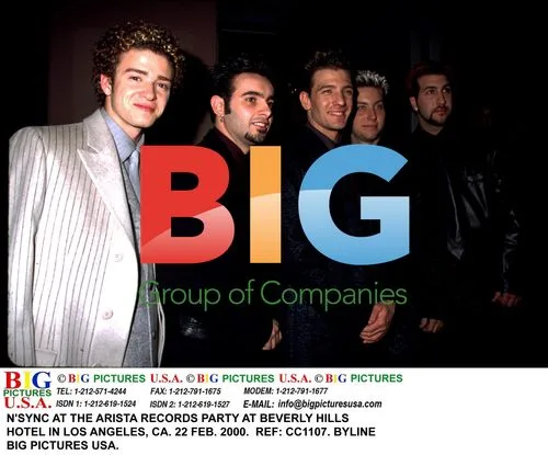 N'SYNC at Arista Records Party