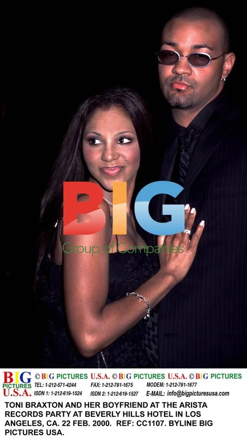 Toni Braxton at Arista Records Party