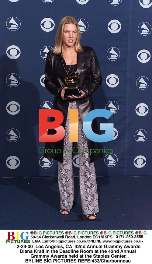 Diana Krall at the 42nd Grammys