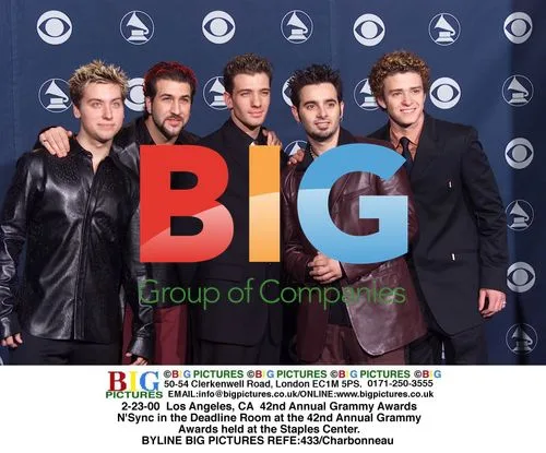 N'Sync at 42nd Grammy Awards