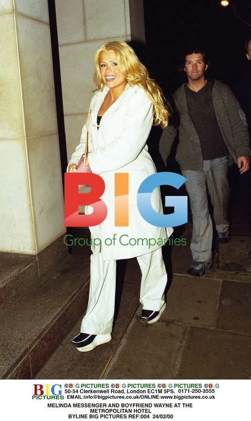 Melinda Messenger and Boyfriend Wayne